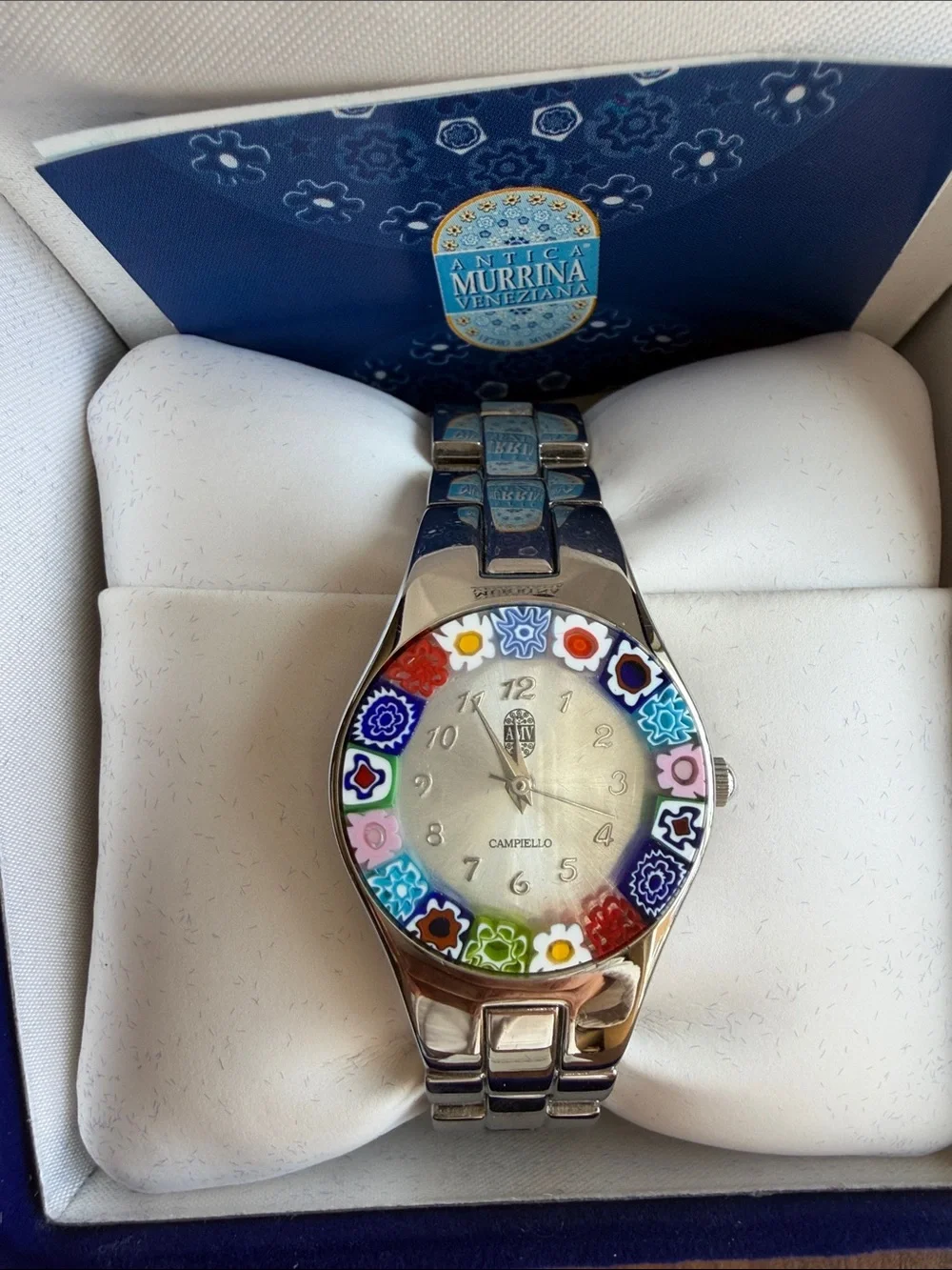 Antica Murina murano glass ladies watch